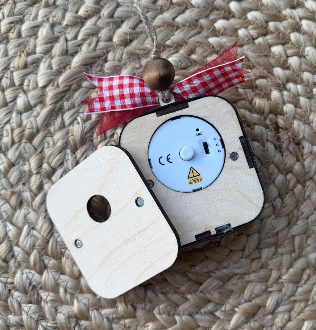 Personalized Voice Recording Christmas Ornament